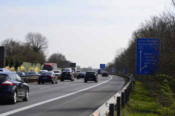 A43 Autobahnbau Autobahnkreuz Herne A 42 61