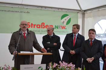 A448 A40 Autobahndreieck Bochum-West Verkehrsfreigabe Winfired Pudenz Norbert Lammert Enak Ferlemann Michael Groschek 81