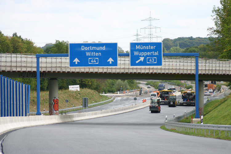 A448 neue Autobahn Altenbochum Querenburg Bochumer Lösung A44 A45 Witten Essen Dortmund 86