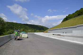 A44 Autobahn Kassel Eisenach Tunnel Küchen Tunnelbau 13