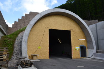 A44 Autobahn Kassel Eisenach Tunnel Küchen Tunnelbau 58