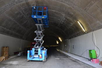 A44 Autobahn Kassel Eisenach Tunnel Küchen Tunnelbau 60