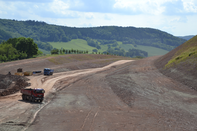 A44 Autobahn Kassel Eschwege Eisenach Wehretal Reichensachen Oetmannshausen DEGES Spitzenbergtunnel Neubau 03