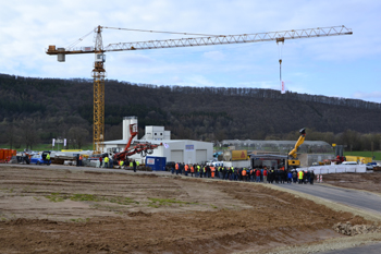 A44 Autobahnneubau Tunnelanstich Boyneburg Dorette Tunnel Sontra Wichmannshausen 38