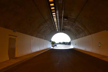 A44 Autobahntunnel Hirschhagen Lichtenau Helsa Licht am Ende des Tunnels 61