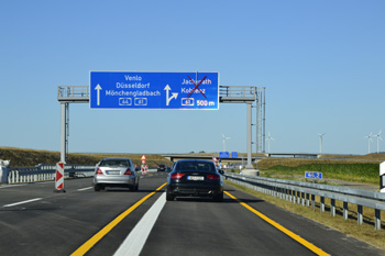 A44n Freigabe der Fahrtrichtung Nord zwischen den Autobahnkreuzen Jackerath und Holz 44