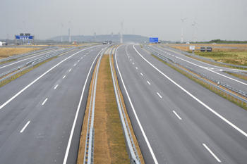 A44n leere Autobahn Verkehrsfreigabe Jackerath Holz Wanlo Jchen Aachen Koblenz 03