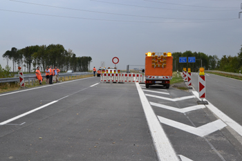 A44n leere Autobahn Verkehrsfreigabe Jackerath Holz Wanlo Jchen Aachen Koblenz 15