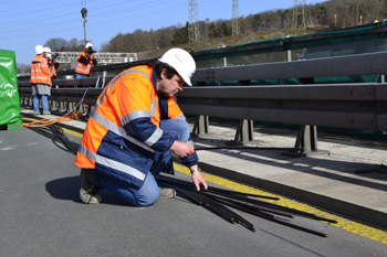 A45 Autobahn Hagen Lennetalbrücke Verschub Hydraulikaggregate 78