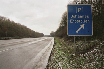 A45 Autobahn Parkplatz Johannes Erbstollen 12