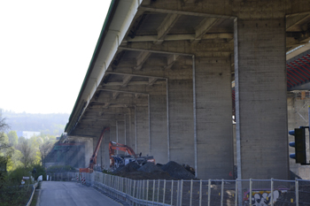 A45 Autobahn Sauerlandlinie Hagen Lennetalbrücke Abriß Rückbau 