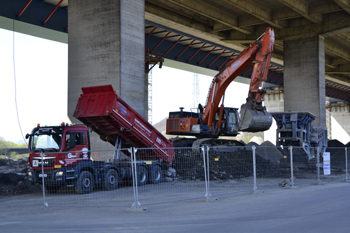 A45 Autobahn Sauerlandlinie Hagen Lennetalbrücke Abriß Rückbau 29