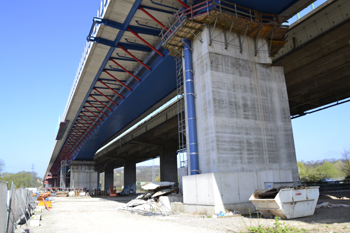 A45 Autobahn Sauerlandlinie Hagen Lennetalbrücke Abriß Rückbau 40