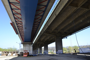 A45 Autobahn Sauerlandlinie Hagen Lennetalbrücke Abriß Rückbau 48