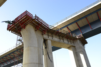 A45 Autobahnbrücke Lennetal Hagen Verschub Hydraulikaggregate 23