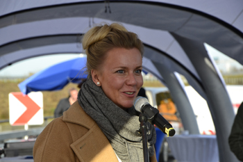 A4 A44 A544 Autobahnkreuz Aachen Ina Brandes, NRW-Verkehrsministerin 39