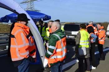 A4 A44 A544 fünfarmig Autobahnkreuz Aachen Banddurchschnitt Verkehrsfreigabe Transitverkehr 30