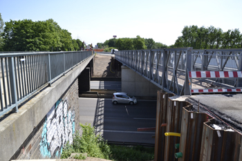 A4 Autobahn berfhrung Kln Gremberghoven Ostheim Frankfurter Strae Bundesstrae B8  12