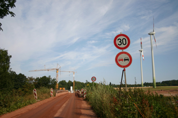 A4 Autobahnausbau Trassenverlegung Friedewald Kirchheim - Eisenach 99