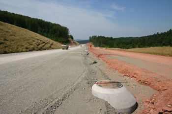 A4 Bundesautobahn Trassenverlegung Friedewald Autobahnausbau 22
