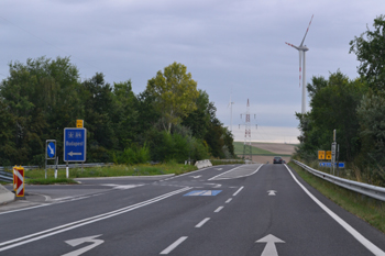 A4 Ostautobahn Wien Budapest Preburg Bratislava Nickelsdorf Bruck an der Leitha 06