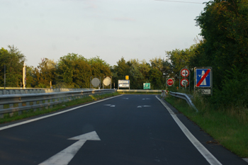 A4 Ostautobahn Wien Budapest Preburg Bratislava Nickelsdorf Bruck an der Leitha 160