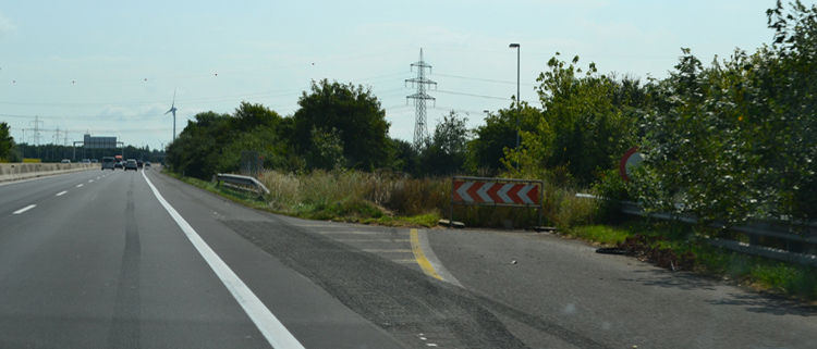 A4 Ostautobahn Wien Budapest Preburg Bratislava Nickelsdorf Bruck an der Leitha 84