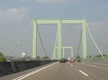 A4 plus Ausbau im Kölner Süden Rheinbrücke Köln Rodenkirchen Autobahnbrücke Verbreiterung 07