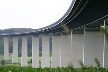 A52 Autobahn Ruhrtalbrücke Mülheim Ruhr Mintard Essen 06