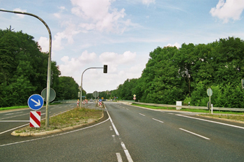 A540 Autobahn Jüchen Grevenbroich Rommerskirchen B59n Anschluß A 46 Bundesautobahn B1 14