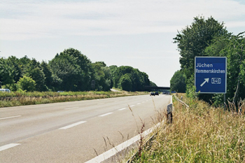 A540 Autobahn Jüchen Grevenbroich Rommerskirchen B59n Anschluß A 46 Bundesautobahn B1 21