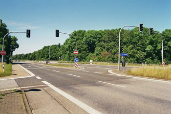 A540 Autobahn Jüchen Grevenbroich Rommerskirchen B59n Anschluß A 46 Bundesautobahn B1 28