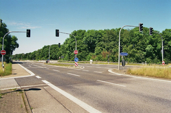 A540 Autobahn Jüchen Grevenbroich Rommerskirchen B59n Anschluß A 46 Bundesautobahn B1 28