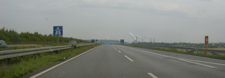 A540 Autobahn Jüchen Grevenbroich Rommerskirchen B59n Braunkohlekraftwerk Gustorf Frimmersdorf 06
