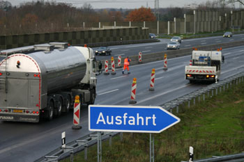 A57 A52 Autobahnkreuz Kaarst Freigabe 18