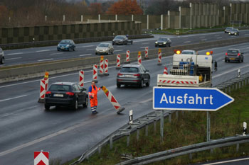 A57 A52 Autobahnkreuz Kaarst Freigabe 27