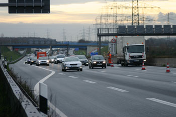 A57 A52 Autobahnkreuz Kaarst Freigabe 74
