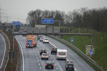 A57 A52 Autobahnkreuz Kaarst Freigabe 99