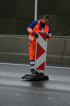 A57 Autobahn Freigabe nach sechsstreifigem Ausbau 37