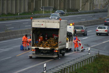 A57 Autobahn Freigabe nach sechsstreifigem Ausbau 74