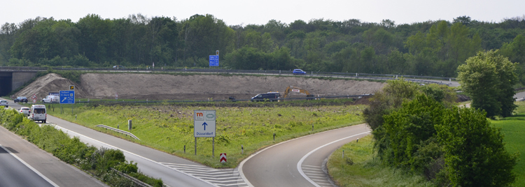 A57 Autobahnausbau sechsstreifig Krefeld Oppum Meerbusch Strümp Ossum Bösinghoven Spatenstich 08