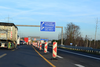 A57 Autobahnkreuz Kaarst A 52 Fertigstellung 04