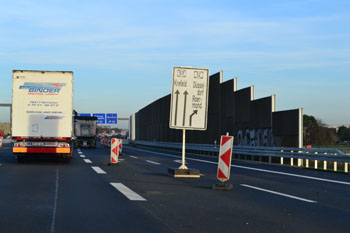 A57 Autobahnkreuz Kaarst A 52 Fertigstellung 06