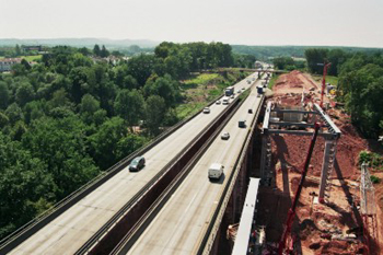 A6 Autobahn Waschmühltalbrücke Kaiserslautern 31