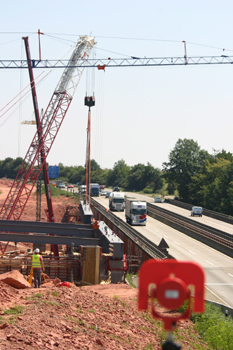 A6 Autobahn Waschmühltalbrücke Kaiserslautern 40