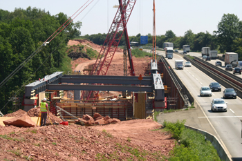 A6 Autobahn Waschmühltalbrücke Kaiserslautern 47