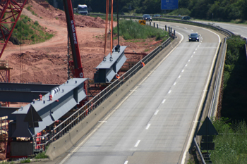 A6 Autobahn Waschmühltalbrücke Kaiserslautern 58