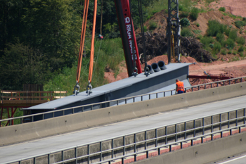 A6 Autobahn Waschmühltalbrücke Kaiserslautern 69