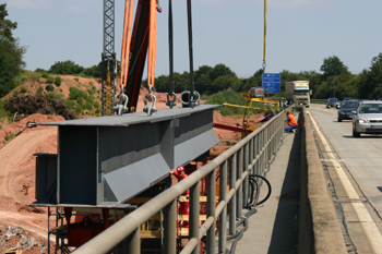 A6 Autobahn Waschmühltalbrücke Kaiserslautern 88