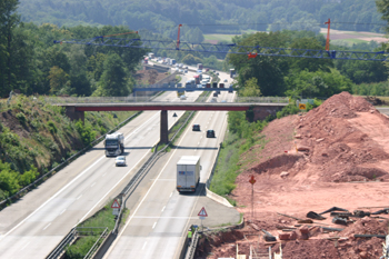 A6 Kaiserslautern Cäsarpark Autobahngeschichte 14